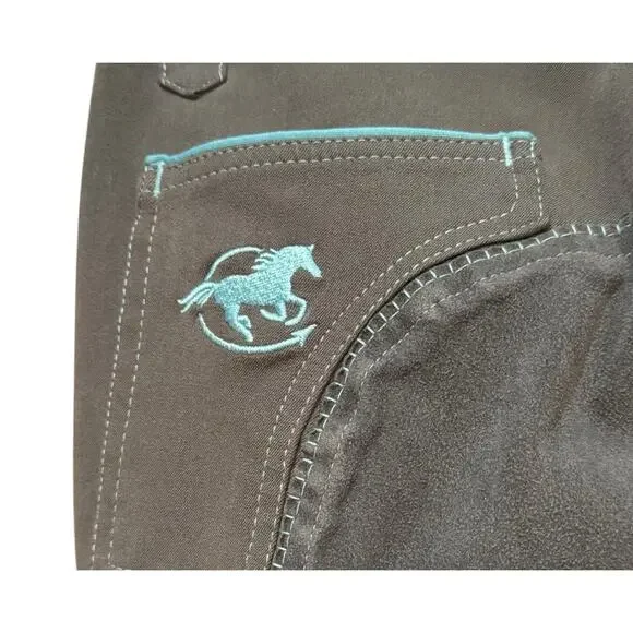 Piper by SmartPak Breeches Equestrian Legging Pants Women's Size 24R 24 English - Picture 14 of 16